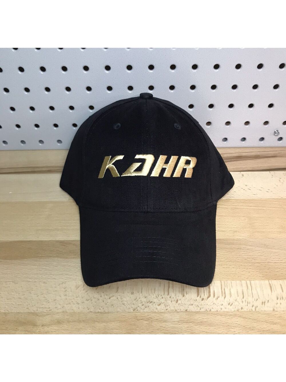 Kahr Arms Firearms Promo Hat NEW Black Cap OSFA Soft Feel RARE FIND!